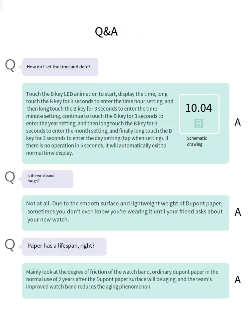 KlikEssence AquaTime™ Waterproof Smartwatch - klikessence