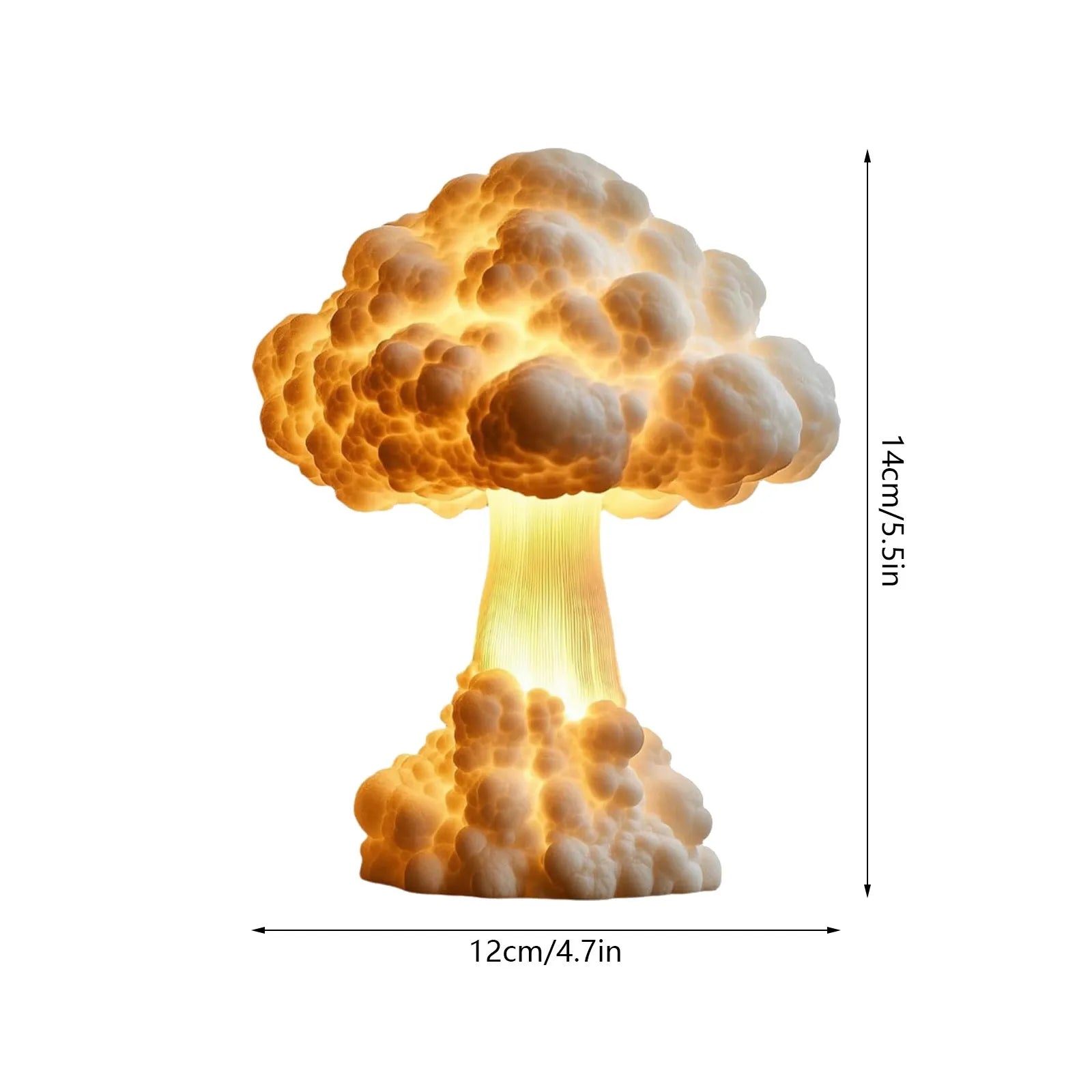 klikessence™ 3D Cloud Blast Lamp – Where Light Meets Imagination - klikessence